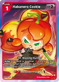 Habanero Cookie #BS4-015 from Age of Heroes and Kingdoms Pokemon card image