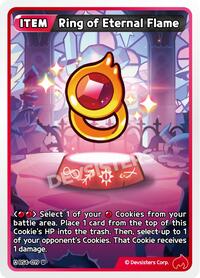 Ring of Eternal Flame #BS4-019 from Age of Heroes and Kingdoms Pokemon card image