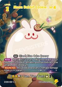 Moon Rabbit Cookie (027) (SEC) #BS4-027 from Age of Heroes and Kingdoms Pokemon card image