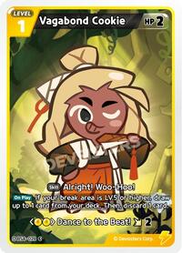 Vagabond Cookie #BS4-028 from Age of Heroes and Kingdoms Pokemon card image