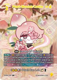 Peach Blossom Cookie (SEC) #BS4-030 from Age of Heroes and Kingdoms Pokemon card image
