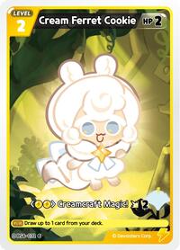 Cream Ferret Cookie #BS4-032 from Age of Heroes and Kingdoms Pokemon card image