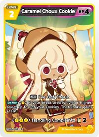 Caramel Choux Cookie #BS4-033 from Age of Heroes and Kingdoms Pokemon card image