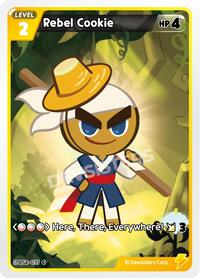 Rebel Cookie #BS4-037 from Age of Heroes and Kingdoms Pokemon card image