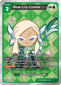 Blue Lily Cookie #BS4-047 from Age of Heroes and Kingdoms Pokemon card image
