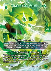 Wind Archer Cookie (SUR) #BS4-049 from Age of Heroes and Kingdoms Pokemon card image