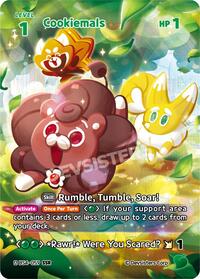 Cookiemals (SSR) #BS4-059 from Age of Heroes and Kingdoms Pokemon card image