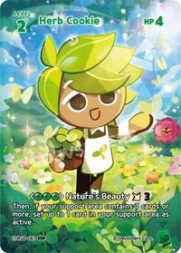 Herb Cookie (061) (SSR) #BS4-061 from Age of Heroes and Kingdoms Pokemon card image