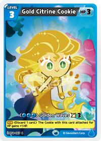 Gold Citrine Cookie #BS4-067 from Age of Heroes and Kingdoms Pokemon card image