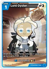 Lord Oyster #BS4-070 from Age of Heroes and Kingdoms Pokemon card image
