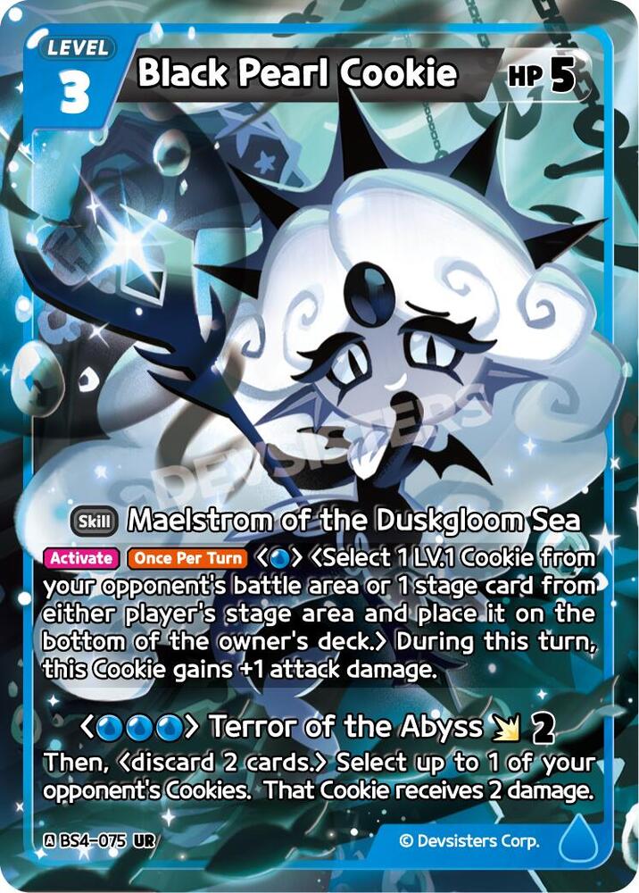 Black Pearl Cookie - Age of Heroes and Kingdoms - CookieRun