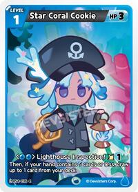 Star Coral Cookie #BS4-076 from Age of Heroes and Kingdoms Pokemon card image