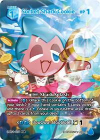Sorbet Shark Cookie (SSR) #BS4-077 from Age of Heroes and Kingdoms Pokemon card image