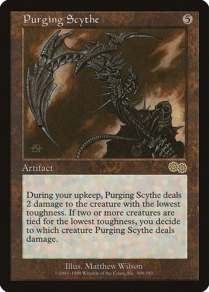 Purging Scythe - Urza's Saga - Magic: The Gathering - TCGplayer.com