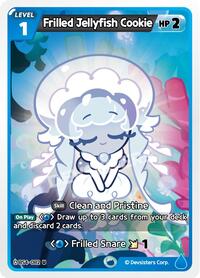 Frilled Jellyfish Cookie #BS4-082 from Age of Heroes and Kingdoms Pokemon card image