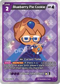 Blueberry Pie Cookie #BS4-094 from Age of Heroes and Kingdoms Pokemon card image