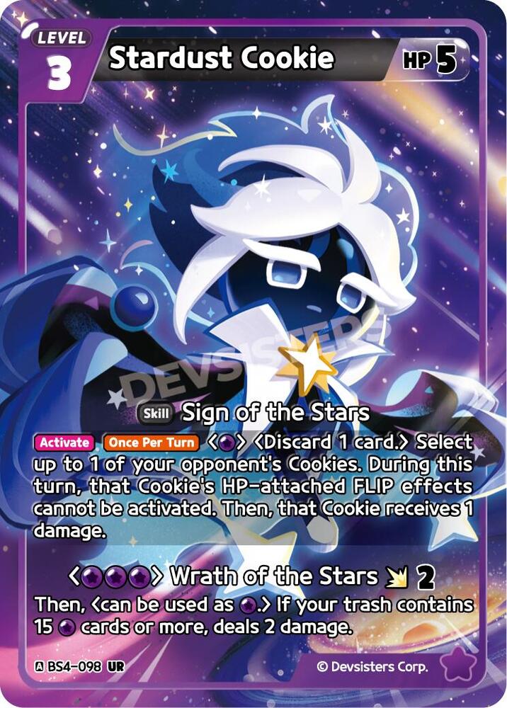 Stardust Cookie (098) - Age of Heroes and Kingdoms - CookieRun