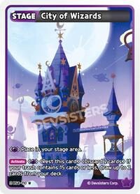 City of Wizards #BS4-110 from Age of Heroes and Kingdoms Pokemon card image