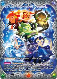 Cookies of Legend (EXR) #BS4-111 from Age of Heroes and Kingdoms Pokemon card image