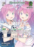 amaryllis アマリリス ボカロ ボーカロイド コンピ *Luna Himemori Luna (SR) (hBP06-030) - Ayakashi Vermilion - hololive