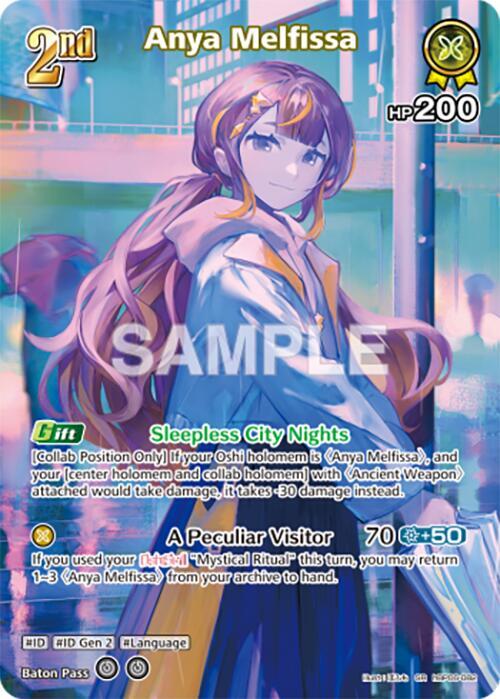 Anya Melfissa (SR) - Ayakashi Vermilion - hololive OFFICIAL CARD