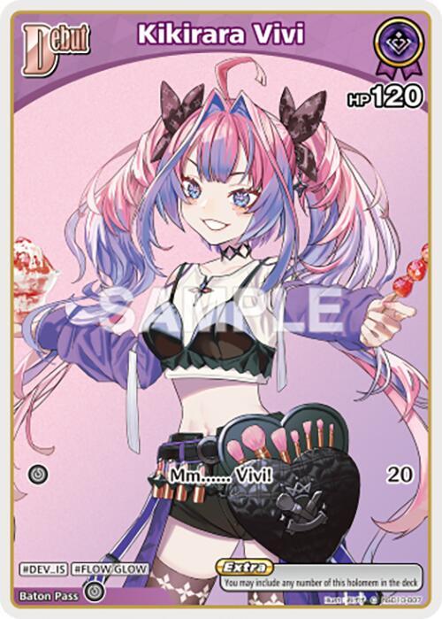Kikirara Vivi (C) (hSD10-007) - Ayakashi Vermilion - hololive
