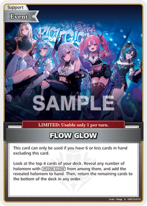 FLOW GLOW (S) - Ayakashi Vermilion - hololive OFFICIAL CARD GAME