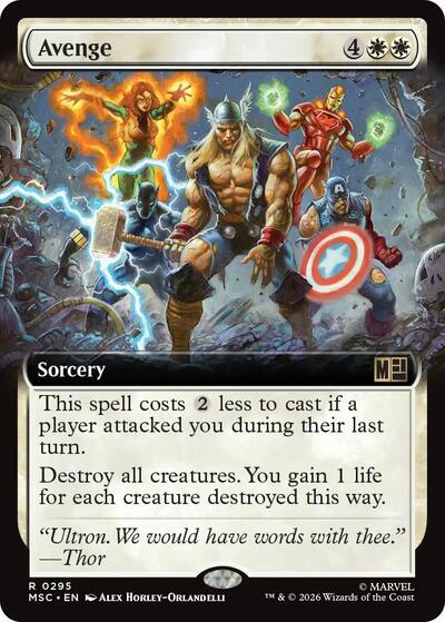 Avenge Extended Art