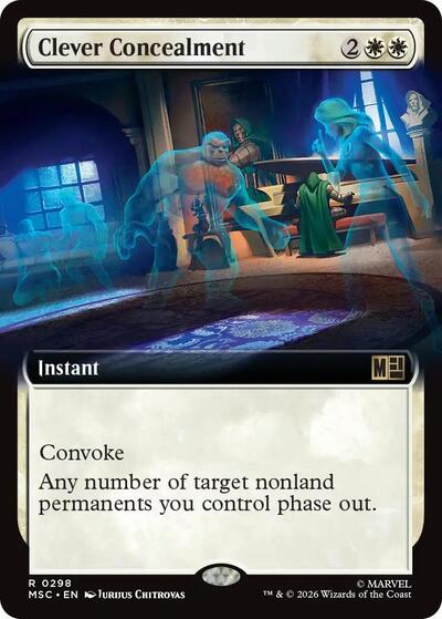 Clever Concealment Extended Art