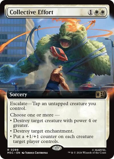 Collective Effort Extended Art