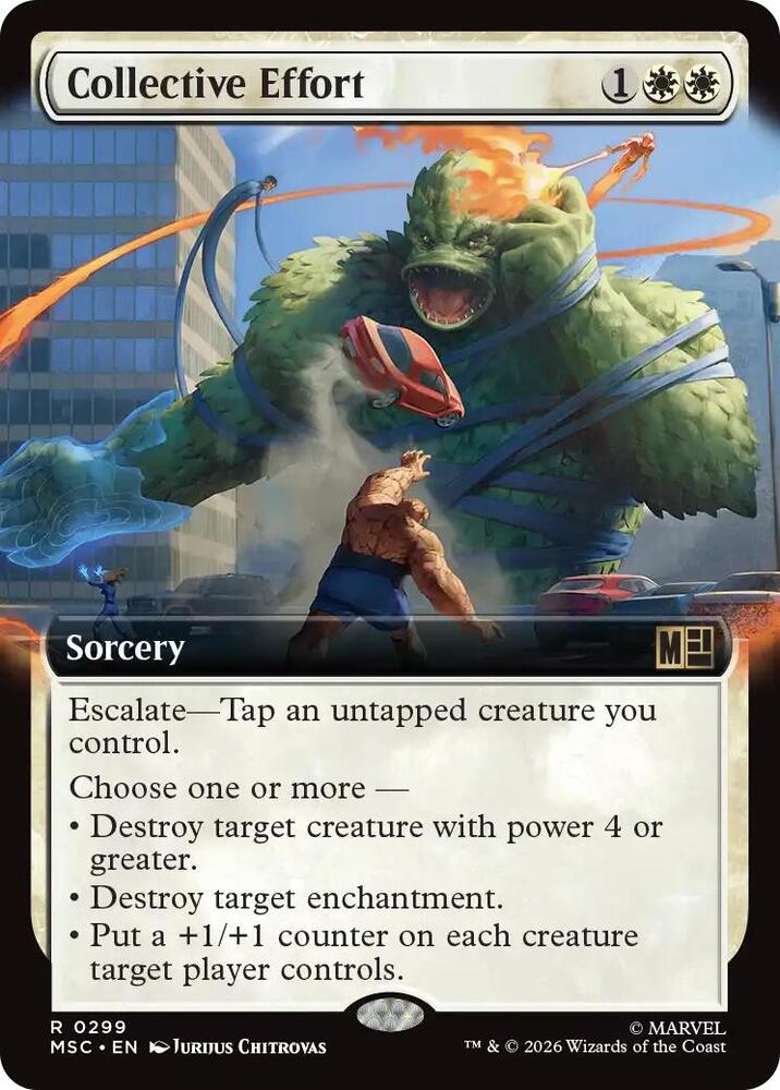Collective Effort (Extended Art) 299 card