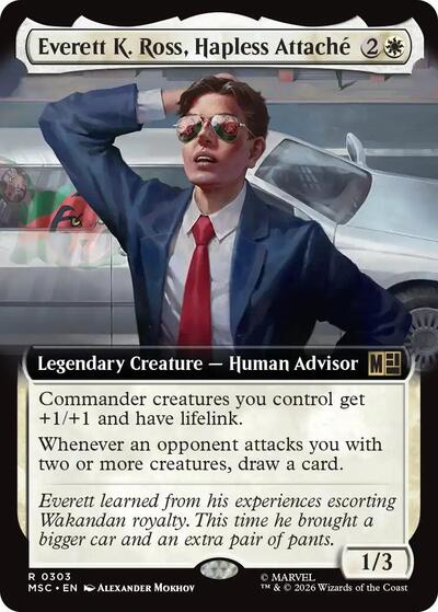 Everett K Ross Hapless Attache Extended Art