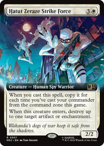 Hatut Zeraze Strike Force Extended Art