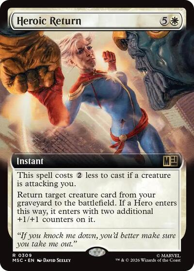 Heroic Return Extended Art