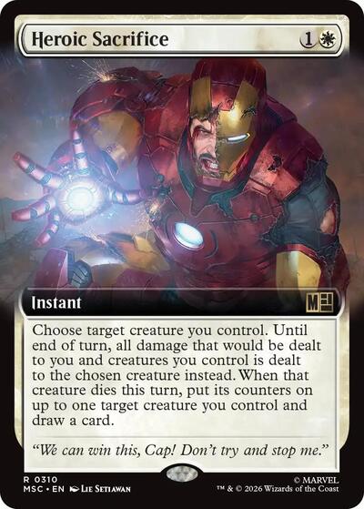Heroic Sacrifice Extended Art