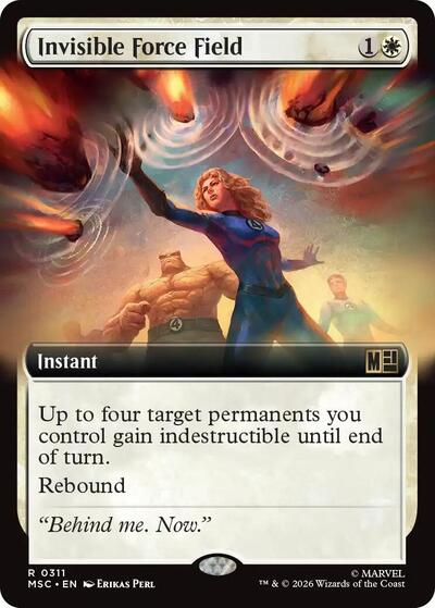 Invisible Force Field Extended Art