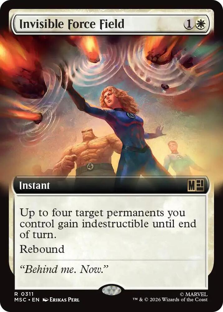 Invisible Force Field (Extended Art) - Commander: Marvel Super