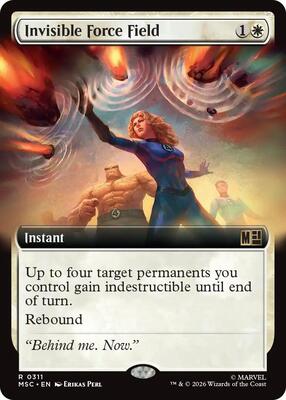 Invisible Force Field