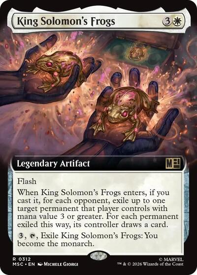 King Solomons Frogs Extended Art