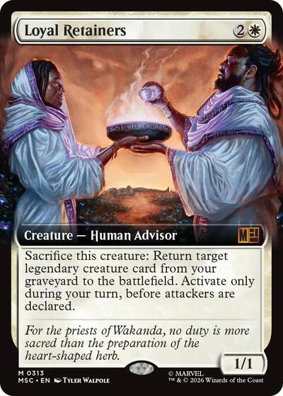 Loyal Retainers Extended Art