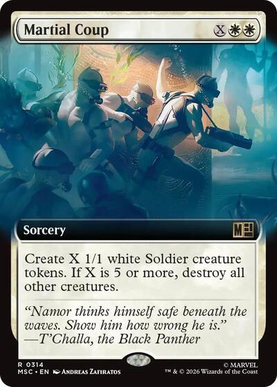 Martial Coup Extended Art