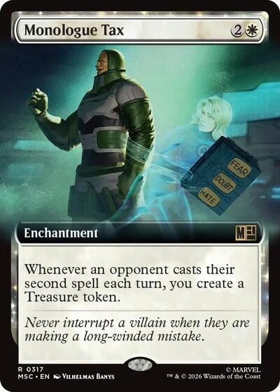 Monologue Tax Extended Art