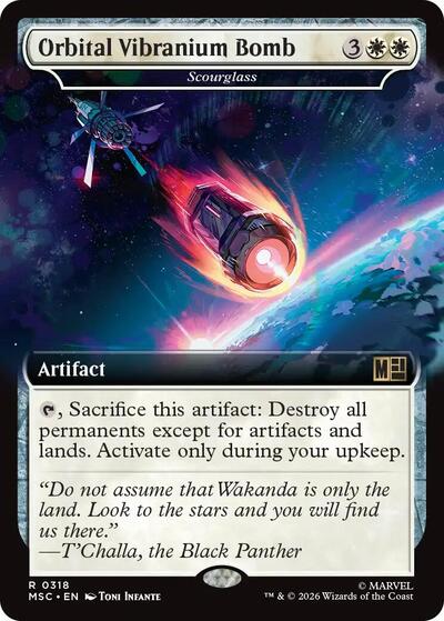 Orbital Vibranium Bomb Scourglass Extended Art