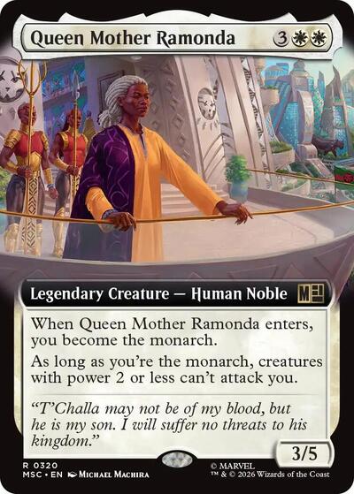 Queen Mother Ramonda Extended Art