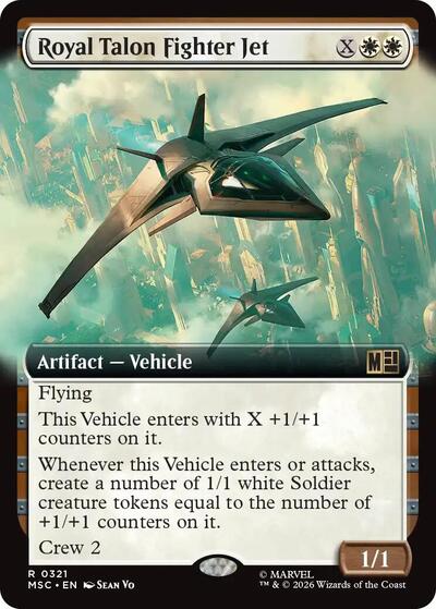 Royal Talon Fighter Jet Extended Art