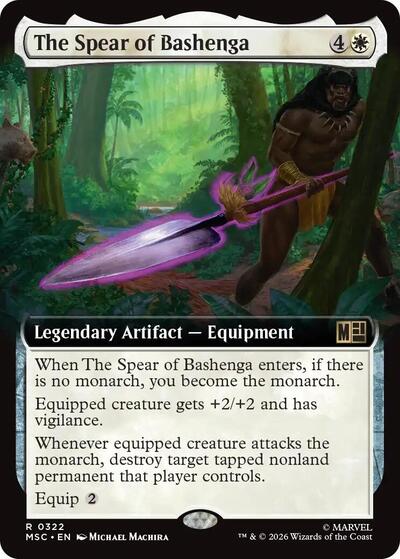 The Spear of Bashenga Extended Art