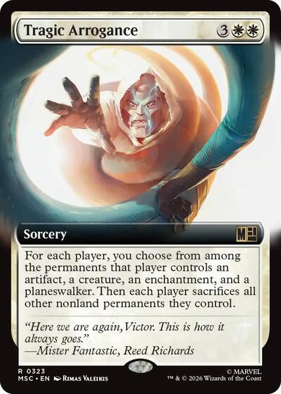 Tragic Arrogance Extended Art