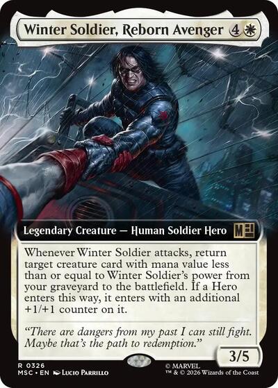 Winter Soldier Reborn Avenger Extended Art