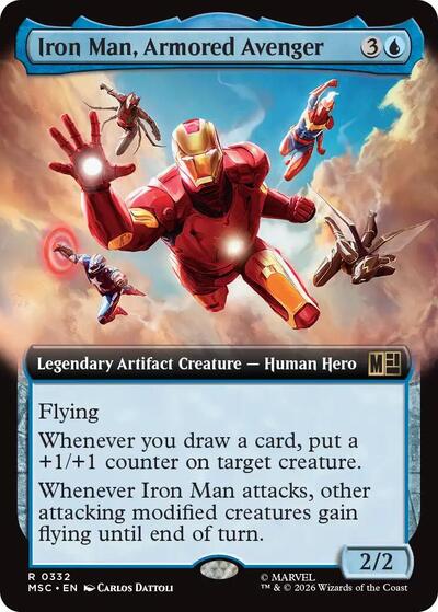 Iron Man Armored Avenger Extended Art