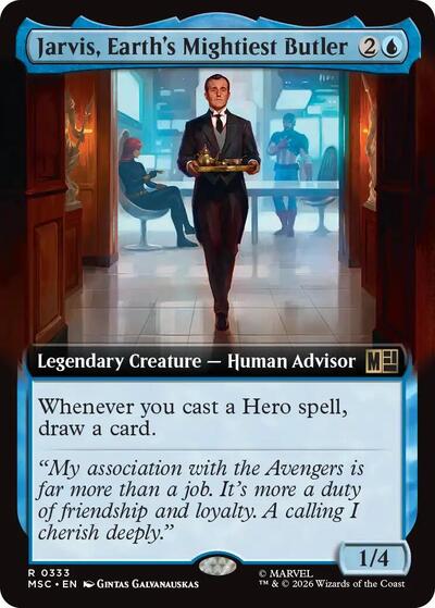 Jarvis Earths Mightiest Butler Extended Art